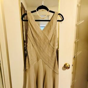 Talbots evening SILK DRESS 10P